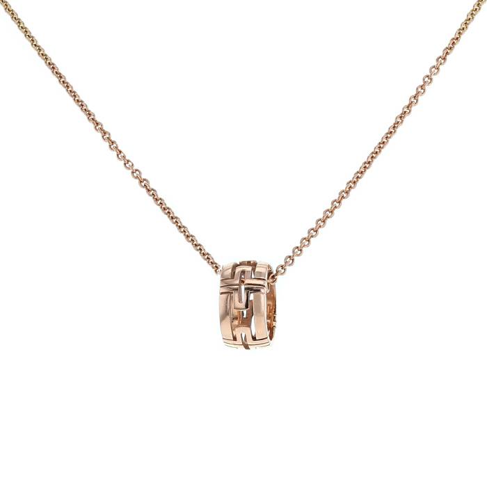 [Kismet Jewels ]PARENTESI NECKLACE PINK GOLD