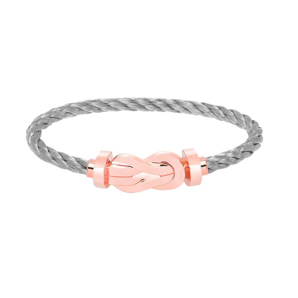 [Kismet Jewels ]CHANCE LARGE 8 FIGURE BUCKLE NO DIAMOND BRACELET ROSE GOLD