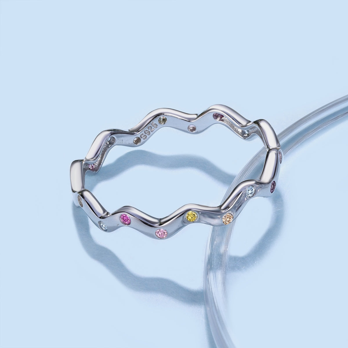 [Kismet Jewels ]Ornate Vibrant Round Cut Daily Ring