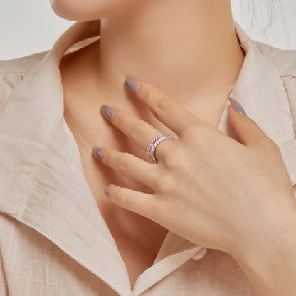 [Kismet Jewels ]Ornate Colorful Radiant Cut Daily Ring