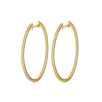 [Kismet Jewels ]Popular Large Hoop Earrings