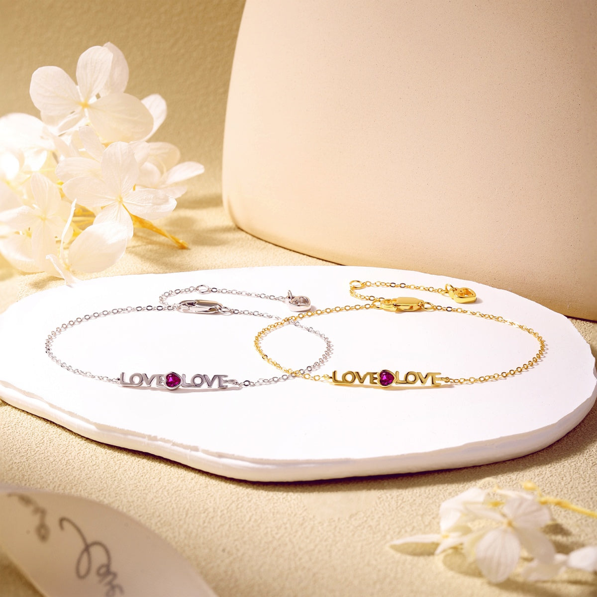 [Kismet Jewels ]Romantic Heart Shape Lover Bracelet