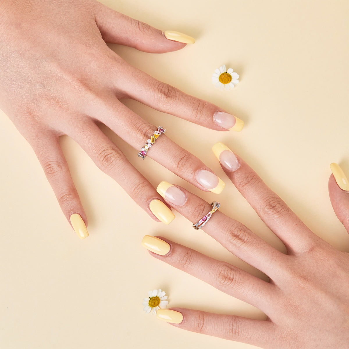 [Kismet Jewels ]Energetic Elegant Radiant Cut Party Ring