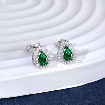 [Kismet Jewels ]Luxurious Water Drop Shape Earrings