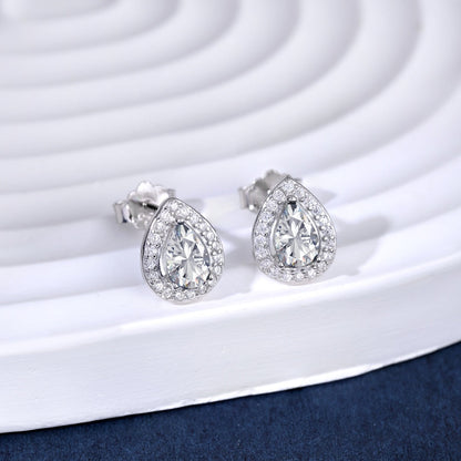 [Kismet Jewels ]Luxurious Water Drop Shape Earrings