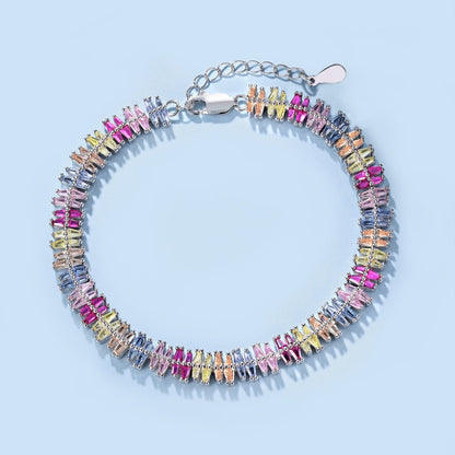 [Kismet Jewels ]Sparkling Exquisite Multi Cut Party Bracelet