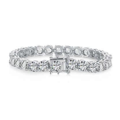 [Kismet Jewels ]0.75 Carat Dazzling Round Cut Wedding Bracelet