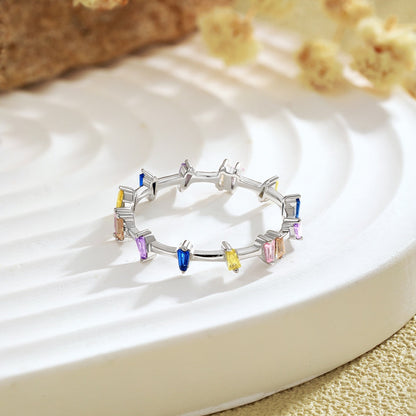 [Kismet Jewels ]Unique Trapezoid Cut Daily Ring