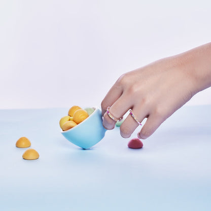[Kismet Jewels ]Lively In Shades Elegant Radiant Cut Daily Ring