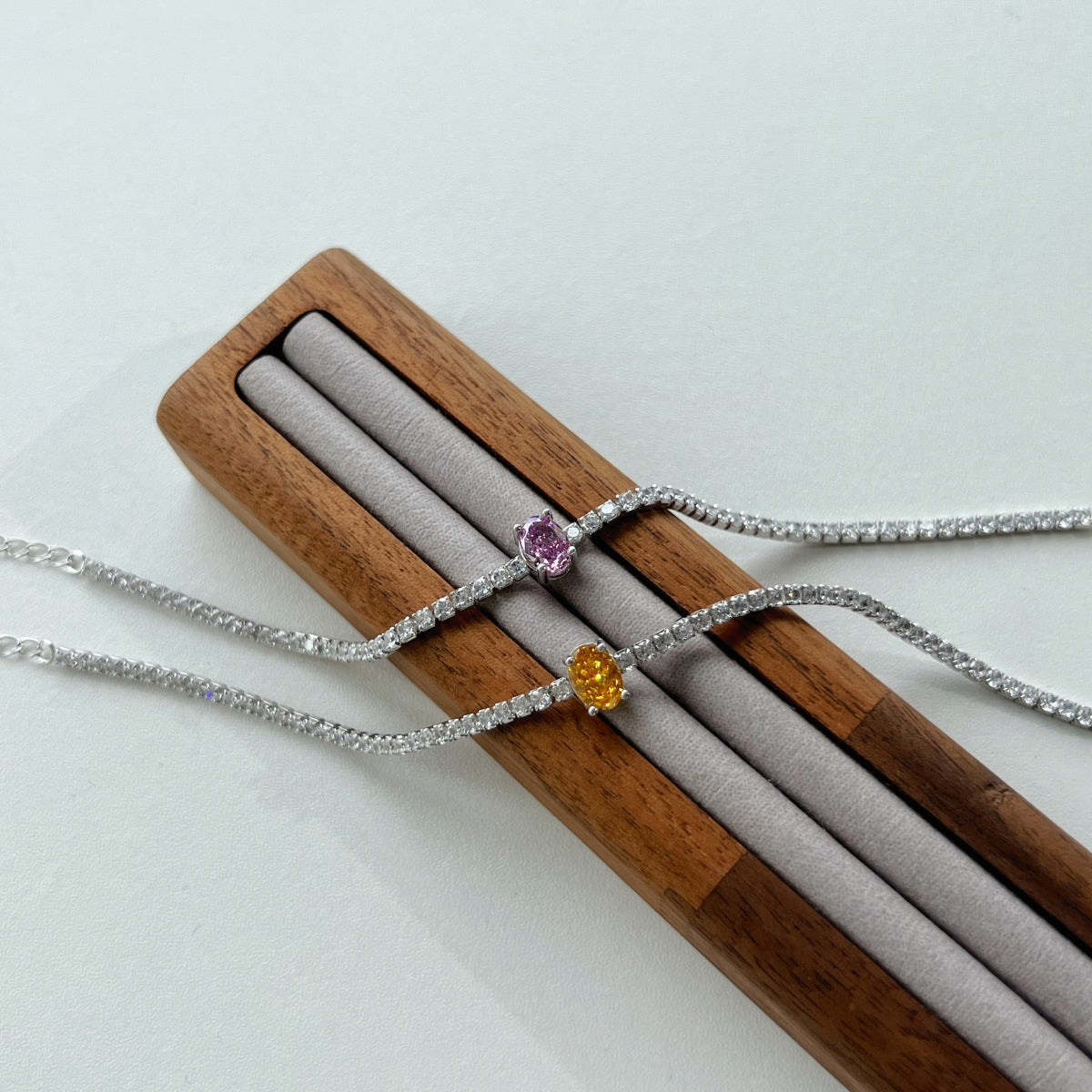 [Kismet Jewels ]0.75 Carat Exquisite Oval Cut Daily Bracelet