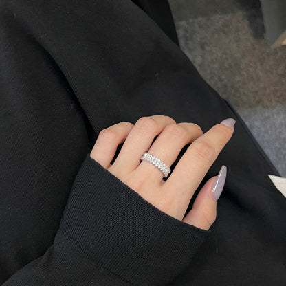 [Kismet Jewels ]Splashy Ornate Emerald Cut Cocktail Ring