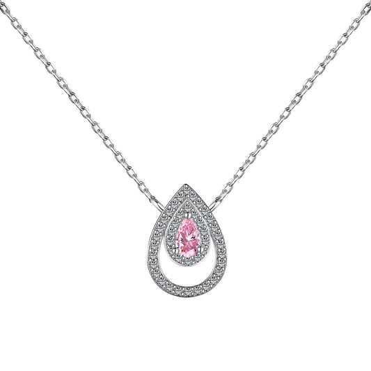 [Kismet Jewels ]Sparkling Pear Cut Necklace