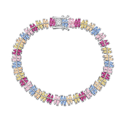 [Kismet Jewels ]Sparkling Exquisite Multi Cut Party Bracelet