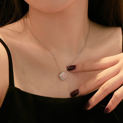 [Kismet Jewels ]Sparkling Asscher Cut Necklace