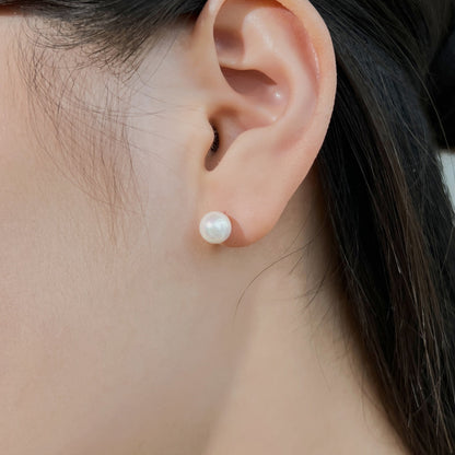 [Kismet Jewels ]Delicate Pearl Earrings
