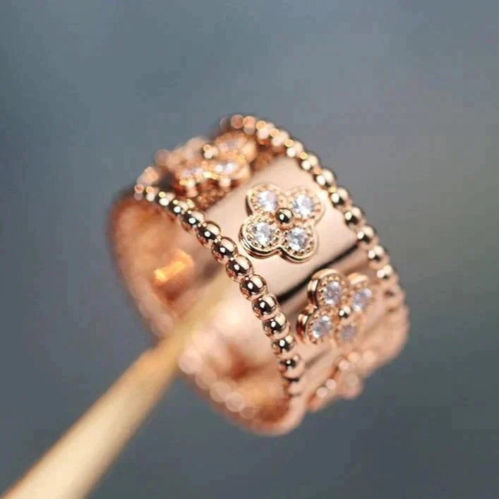 [Kismet Jewels ]CLOVER KALEIDOSCOPE RING 10MM