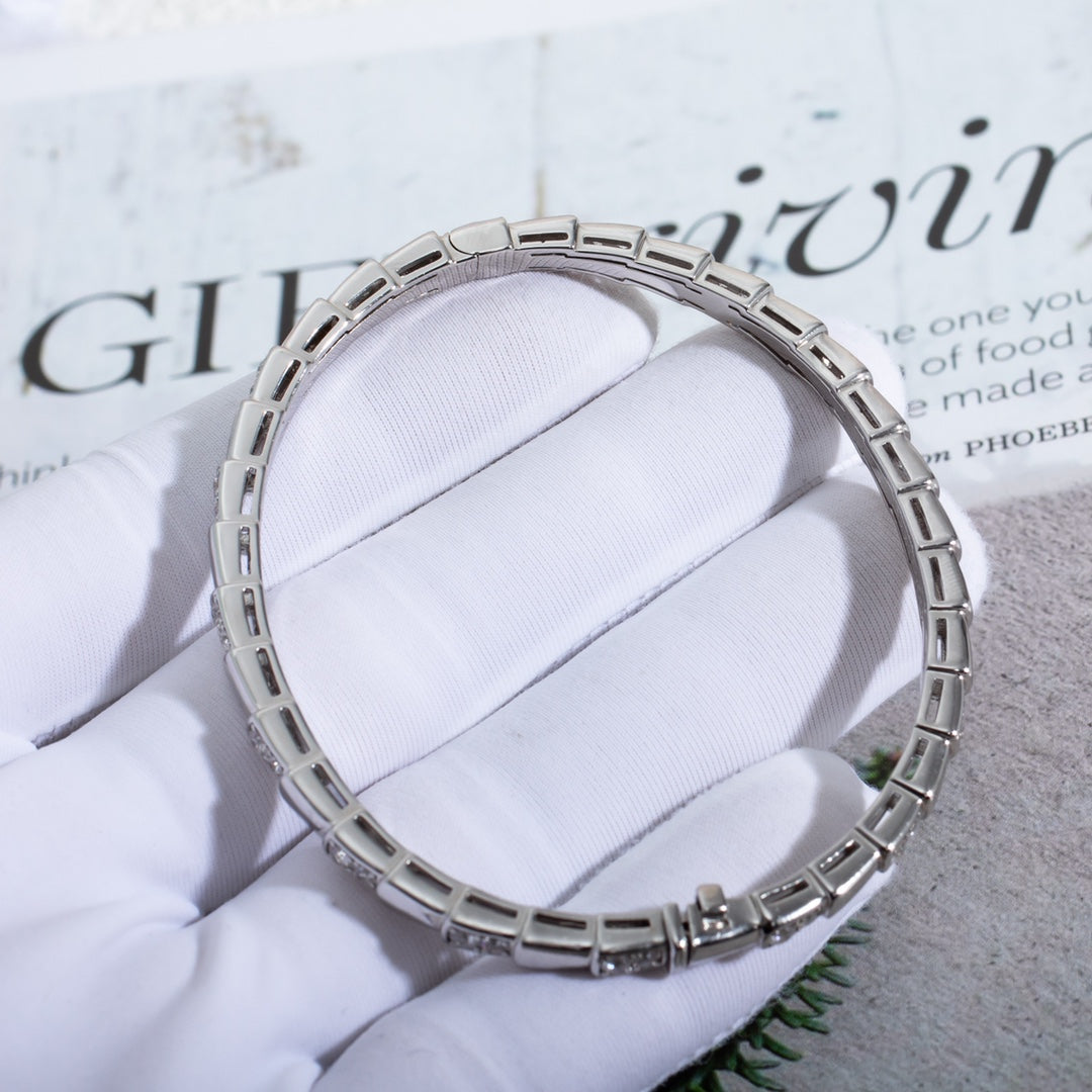 [Kismet Jewels ]SERPENTI BRACELET SILVER DIAMOND