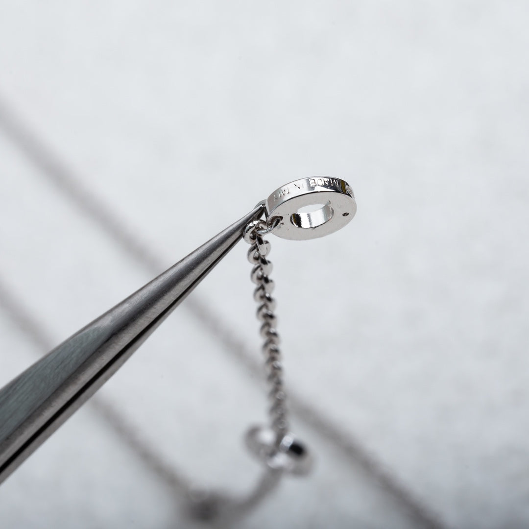 [Kismet Jewels ]PARENTESI NECKLACE SILVER