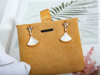 [Kismet Jewels ]DREAM MOP PINK GOLD EARRINGS