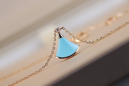 [Kismet Jewels ]DREAM NECKLACE TURQUOISE PINK GOLD