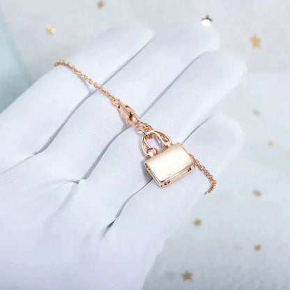 [Kismet Jewels ]AMULETTE PEDANT ROSE GOLD NECKLACE