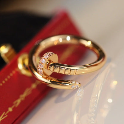 [Kismet Jewels ]JUSTE RING 2.65MM GOLD DIAMOND