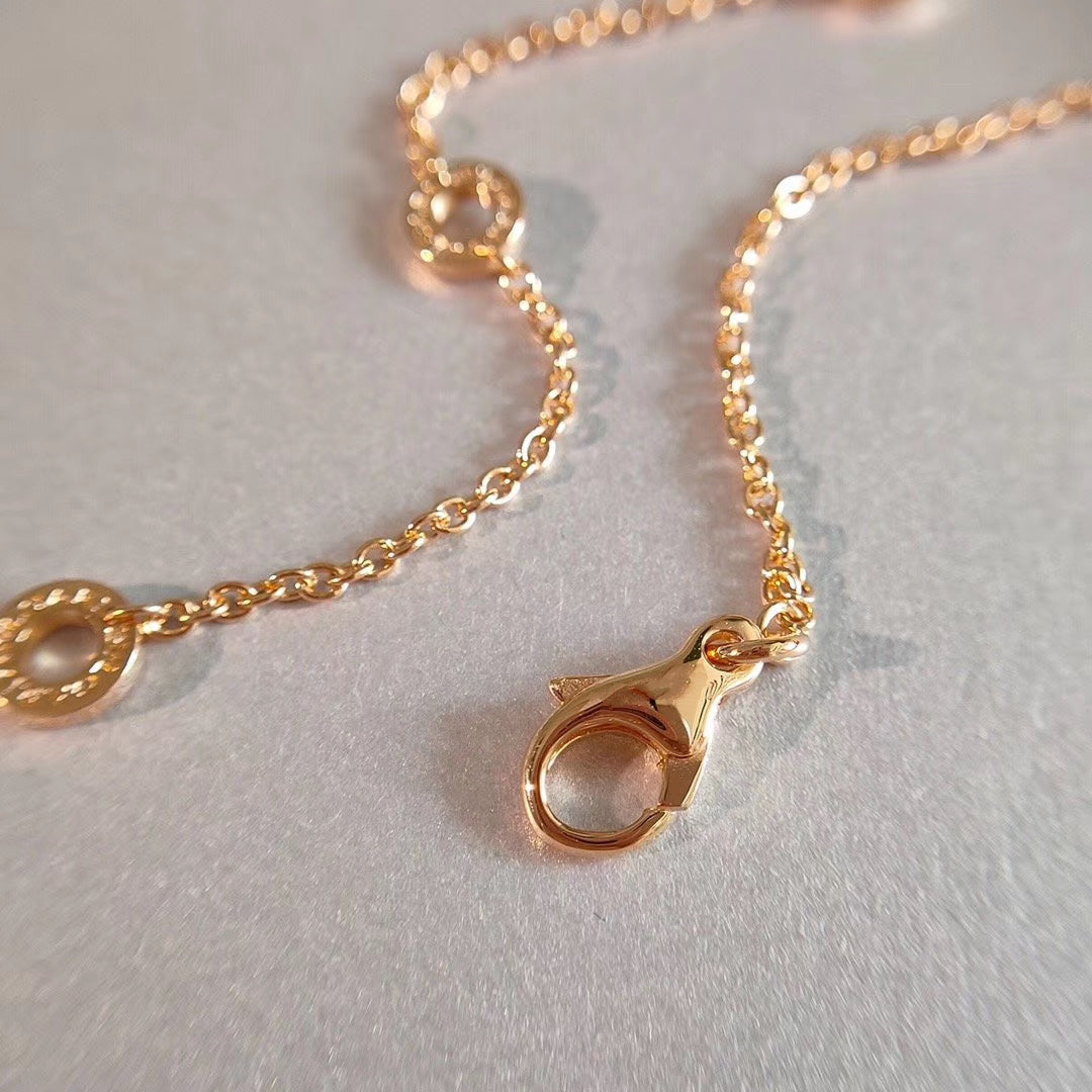 [Kismet Jewels ]ZERO 1 NECKLACE PINK GOLD