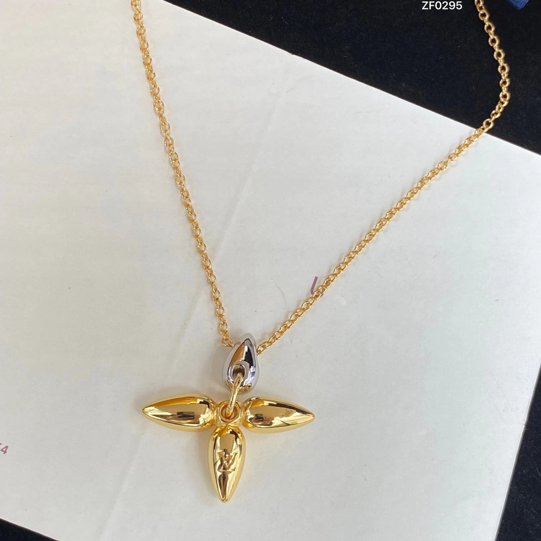 [Kismet Jewels ]LOUISETTE PEDANT GOLD NECKLACE