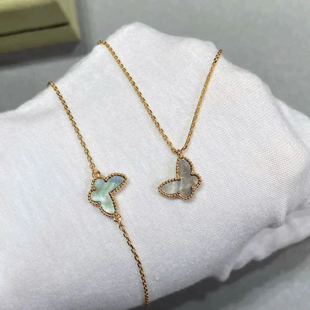 [Kismet Jewels ]BUTTERFLY DARK MOP BUTTERFLY BRACELET