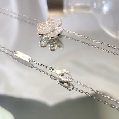 [Kismet Jewels ]FLOWER DIAMOND NECKLACE