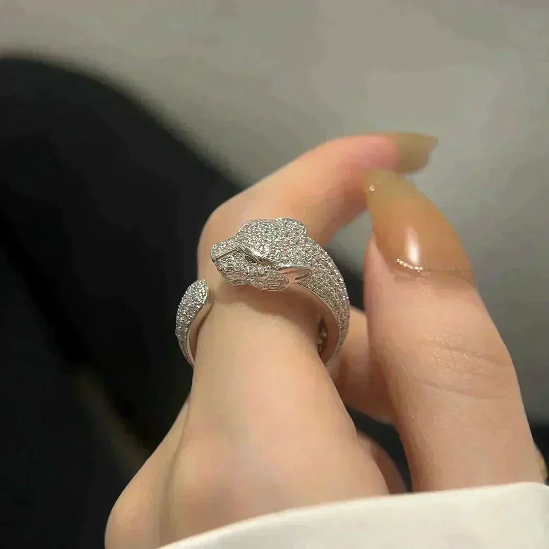 [Kismet Jewels ]PANTHERE 5.5MM ALL DIAMOND RING