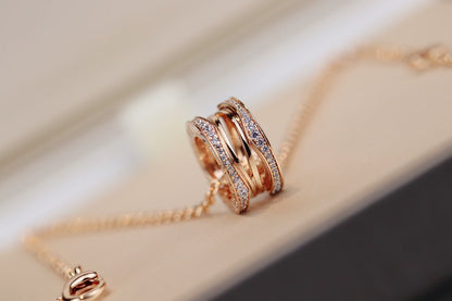 [Kismet Jewels ]ZERO 1 PINK GOLD NECKLACE