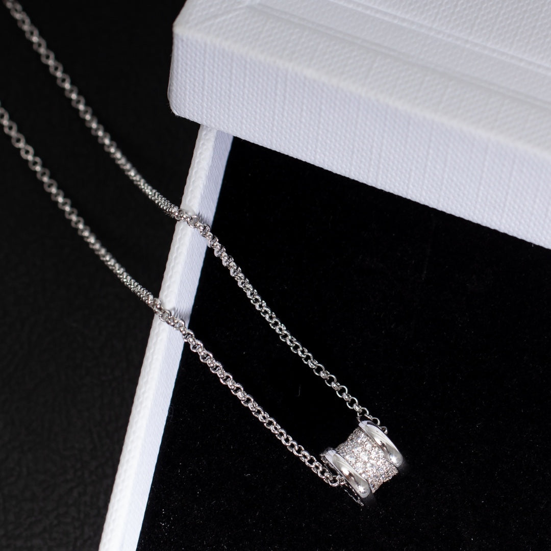 [Kismet Jewels ]ZERO 1 SILVER DIAMOND NECKLACE