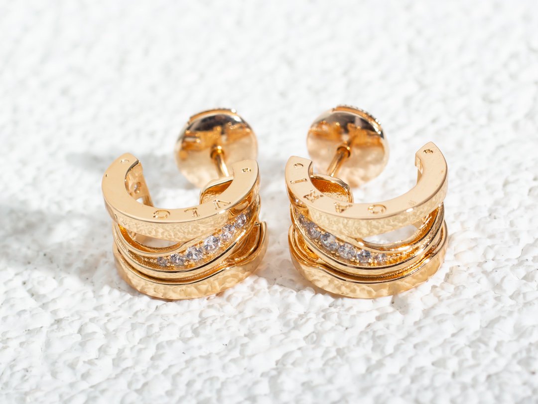 [Kismet Jewels ]ZERO 1 PINK GOLD DIAMONDS EARRINGS