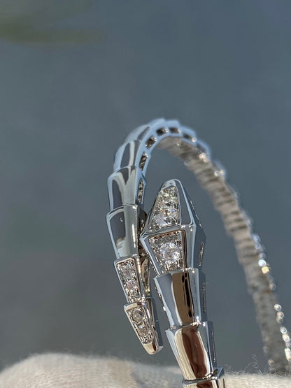 [Kismet Jewels ]SERPENTI BRACELET DIAMONDS SILVER