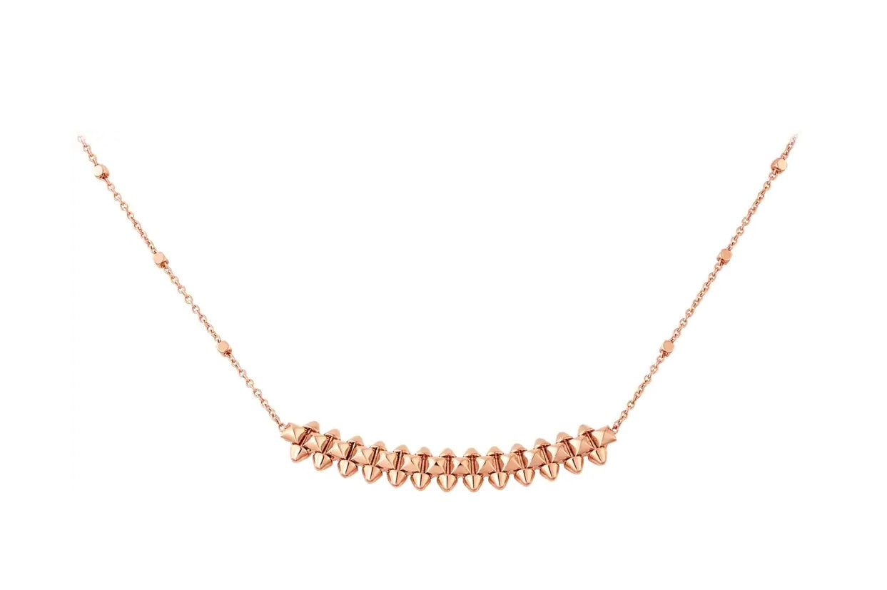 [Kismet Jewels ]CLASH PINK GOLD NECKLACE