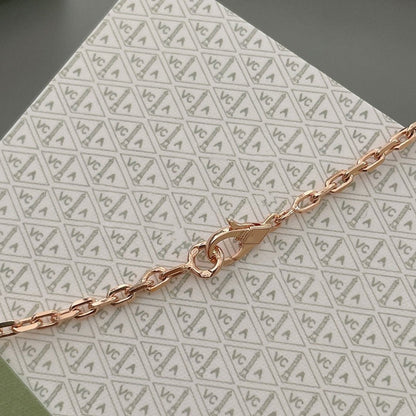 [Kismet Jewels ]LUCKY SPRING 15 MOTIFS ROSE GOLD NECKLACE