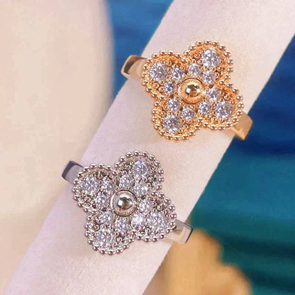 [Kismet Jewels ]CLOVER DIAMOND RING