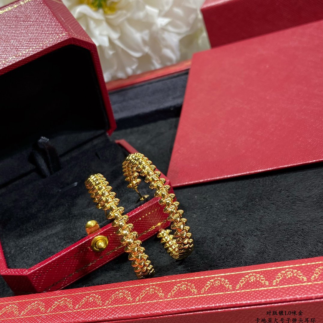 [Kismet Jewels ]CLASH LARGE HOOP EARRINGS