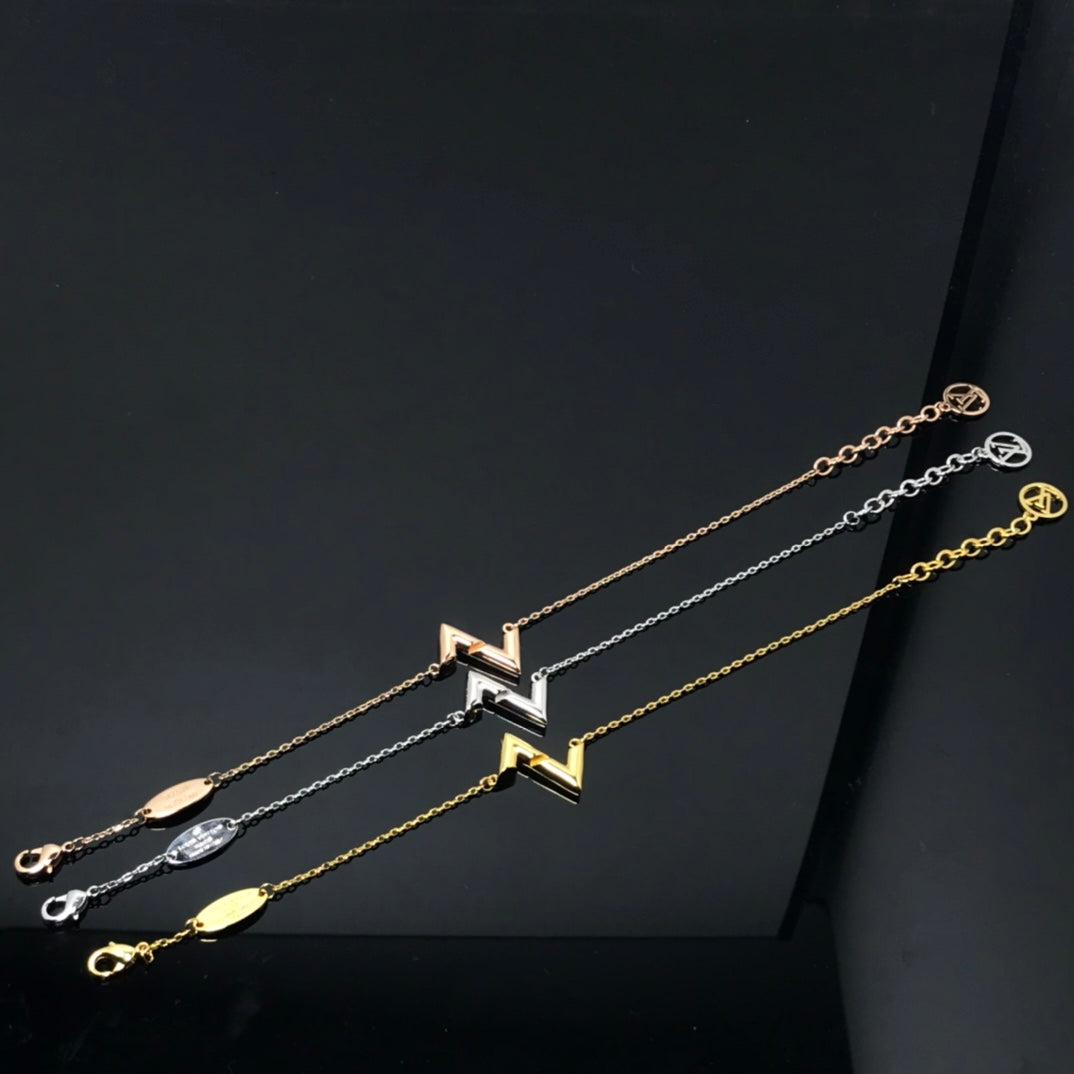 [Kismet Jewels ]VOLT LV LOGO BRACELET