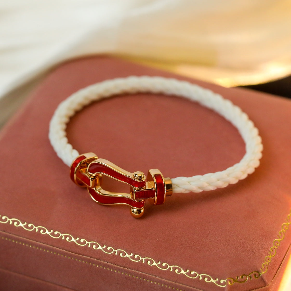 [Kismet Jewels ]FORCE 10 WHITE TEXTILE DIAMOND PAVED