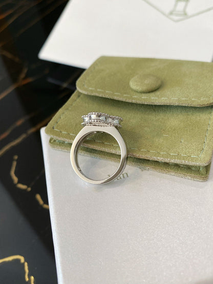 [Kismet Jewels ]CLOVER SILVER RING
