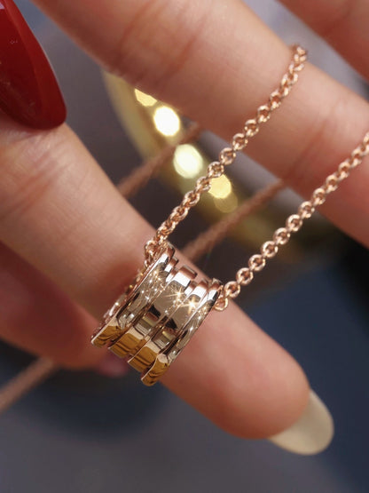 [Kismet Jewels ]ZERO 1 PINK GOLD NECKLACE