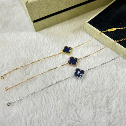 [Kismet Jewels ]CLOVER 1 MOTIF PIETERSITE BRACELET