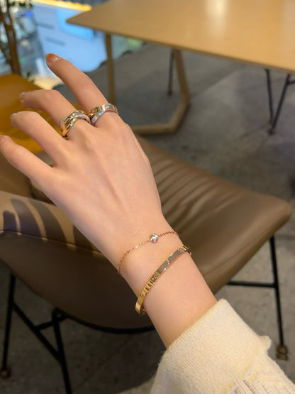 [Kismet Jewels ]DAMOUR DIAMOND LINK BRACELET