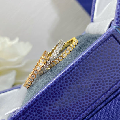 [Kismet Jewels ]BEE LOVE DIAMOND PAVED SMALL RING