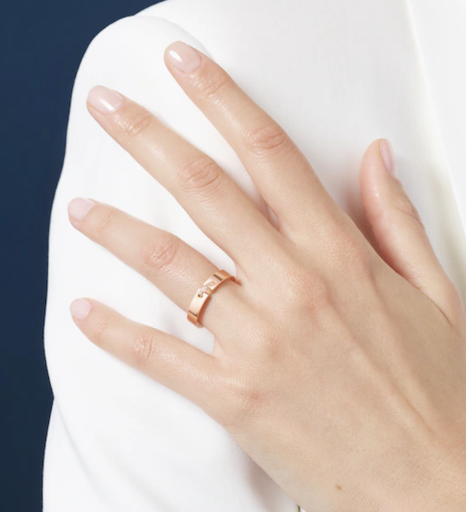 [Kismet Jewels ]ALLIANCE LIENS VIDENCE DIAMOND 4MM RING