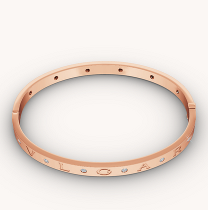[Kismet Jewels ]ZERO 1 PINK GOLD 12 DIAMONDS BRACELET