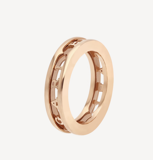 [Kismet Jewels ]ZERO 1 ONE-BAND WITH OPENWORK LOGO SPIRAL RING
