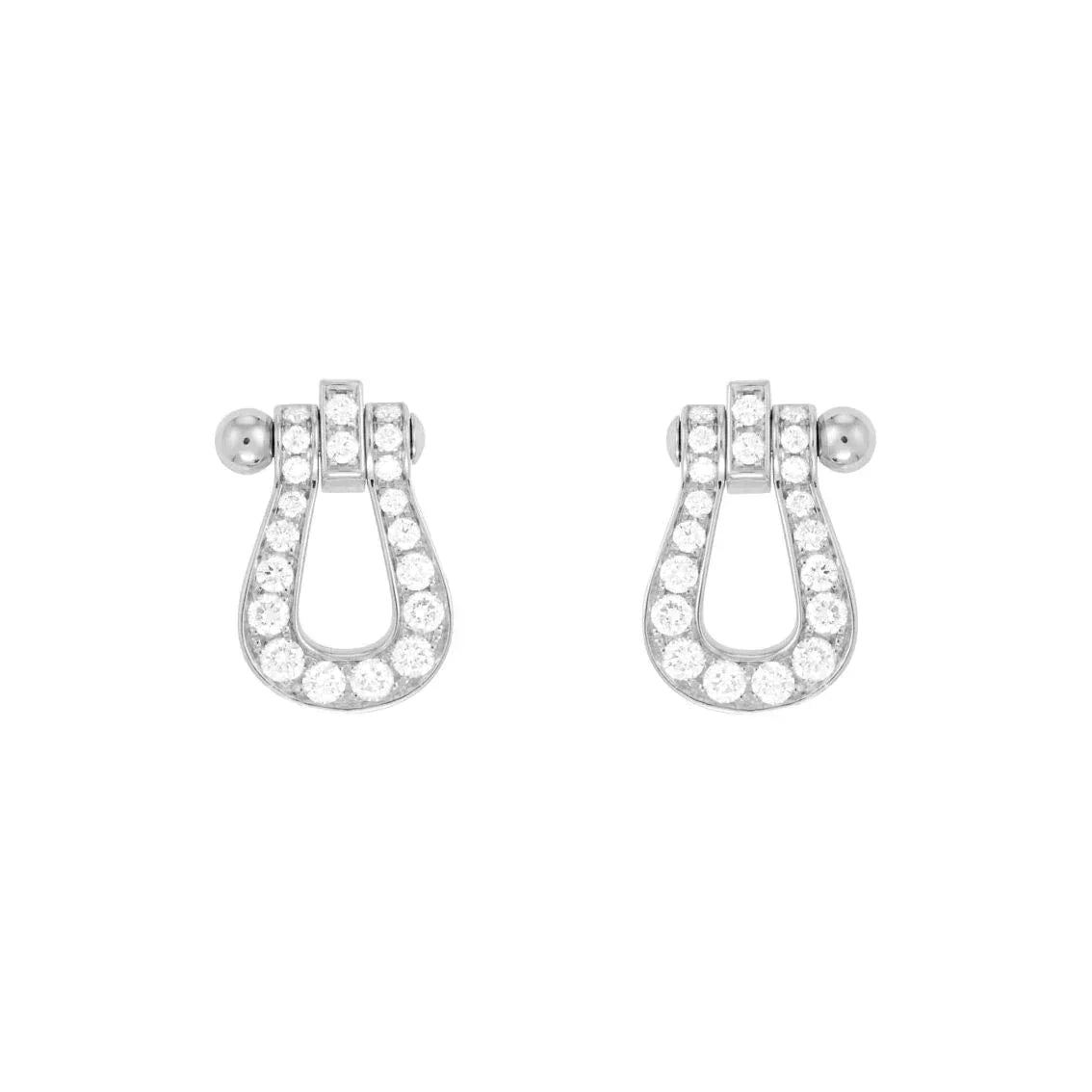 [Kismet Jewels ]FORCE 10 FULL DIAMOND STUD EARRINGS MINI MODEL